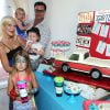 Tori Spelling, Dean McDermott with family during Tori Spelling and Dean's son Finn 2nd birthday, presented by Snackeez in Malibu; Los Angeles, CA, USA, on August 30, 2014. Photo by Michael Simon/startraks/ABACAPRESS.COM01/09/2014 - Los Angeles