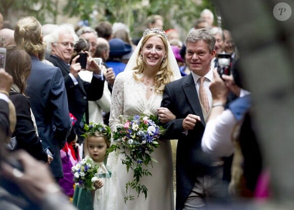 Mariage de Flora Montgomery et de Soeren Jessen le 30 août 2014 à Greyabbey, en Irlande du Nord. Parmi les 300 invités figuraient Orlando Bloom, Ian Wright ainsi que le prince Frederik et la princesse Mary de Danemark.
