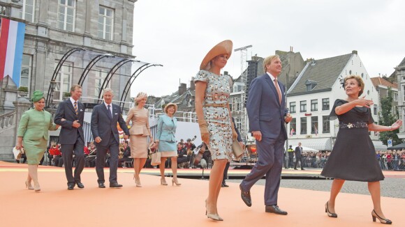 Défilé de têtes couronnées à Maastricht : un bien joyeux bicentenaire !