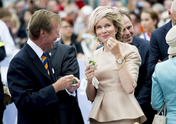 La reine Mathilde de Belgique, le roi Philippe de Belgique - Célébration du bicentenaire du Royaume des Pays-Bas à Maastricht - Célébration du bicentenaire du Royaume des Pays-Bas à Maastricht Le 30 Août 201430/08/2014 - Maastricht