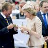 le grand-duc Henri, La reine Mathilde de Belgique - Célébration du bicentenaire du Royaume des Pays-Bas à Maastricht - Célébration du bicentenaire du Royaume des Pays-Bas à Maastricht Le 30 Août 201430/08/2014 - Maastricht