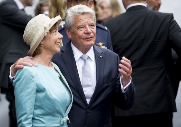 Joachim Gauck et Daniela Schadt - Célébration du bicentenaire du Royaume des Pays-Bas à Maastricht - Célébration du bicentenaire du Royaume des Pays-Bas à Maastricht Le 30 Août 201430/08/2014 - Maastricht