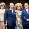 le roi Willem-Alexander et la reine Maxima des Pays-Bas, La reine Mathilde de Belgique, le roi Philippe de Belgique - Célébration du bicentenaire du Royaume des Pays-Bas à Maastricht - Célébration du bicentenaire du Royaume des Pays-Bas à Maastricht Le 30 Août 201430/08/2014 - Maastricht