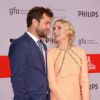 Diane Kruger et son compagnon Joshua Jackson au gala "IFA" à Berlin en Allemagne le 4 septembre 2014.