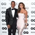 Lewis Hamilton et Nicole Scherzinger assistent aux GQ Men of the Year Awards à Londres. Le 2 septembre 2014.