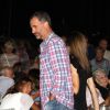 Exclusif - Le roi Felipe VI et la reine Letizia d'Espagne ont assisté au concert de Jaime Anglada à Palma de Majorque, en Espagne, le 30 août 2014.