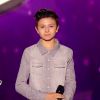 Le jeune Adrien dans The Voice Kids, émission du 6 septembre 2014 sur TF1.
