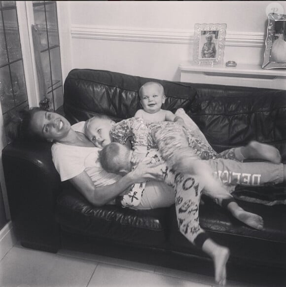 Danielle Lloyd, photo publiée sur son compte Instagram le 14 août 2014