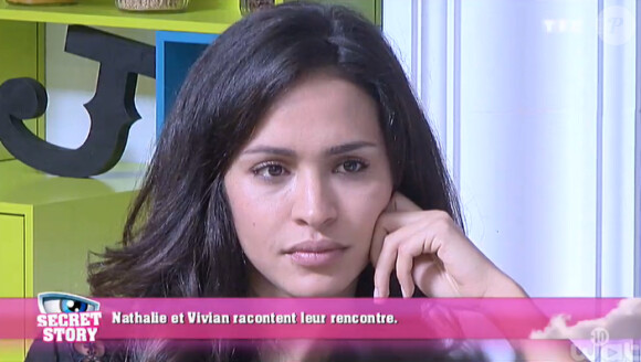 Leïla choquée dans la quotidienne de Secret Story 8, le mardi 9 septembre 2014, sur TF1