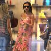 Victoria Beckham, de passage au centre commercial Bergdorf Goodman à New York. Le 8 septembre 2014.