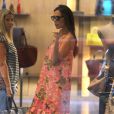  Victoria Beckham, de passage au centre commercial Bergdorf Goodman &agrave; New York. Le 8 septembre 2014. 