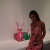 Victoria Beckham est allée au Whitney Museum à New York pour voir la rétrospective sur l'artiste Jeff Koons. New York, le 8 septembre 2014.