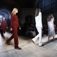 D&eacute;fil&eacute; Victoria Beckham printemps-&eacute;t&eacute; 2015 &agrave; New York. Le 7 septembre 2014. 