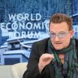  Bono &agrave; Davos, le 24 janvier 2014. 