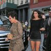 Kris et Kendall Jenner se rendent à une soirée organisée par V Magazine dans le quartier de SoHo. New York, le 10 septembre 2014.