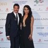 Lionel Richie et sa compagne Lisa Parigi lors du gala Celebrity Fight Night. Forte Dei Marmi, le 7 septembre 2014.