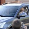 Le roi Felipe VI et la reine Letizia d'Espagne ont accompagné leurs filles Leonor, princesse des Asturies, et Sofia à l'école pour la rentrée des classes à Madrid, le 12 septembre 2014.