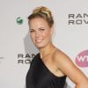 Caroline Wozniacki lors de la soirée pré-Wimbledon aux Kensington Roof Gardens de Londres, le 16 juin 2011