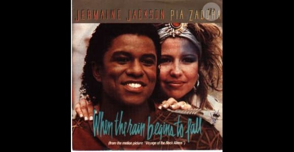 Pia Zadora et Jermaine Jackson chantaient When The Rain Begins To Fall, en 1984