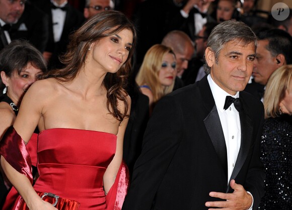 George Clooney et Elisabetta Canalis aux Oscars 2010.