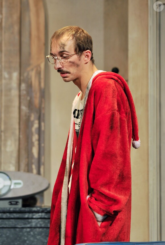 Nicolas Lumbredas - Filage de la pièce 'Le Père Noël est une Ordure' mise en scène par Pierre Palmade au Théâtre Tristan Bernard à Paris le 11 septembre 2014.