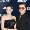 Angelina Jolie, Brad Pitt - Première du film "Maléfique" à Los Angeles le 28 mai 2014