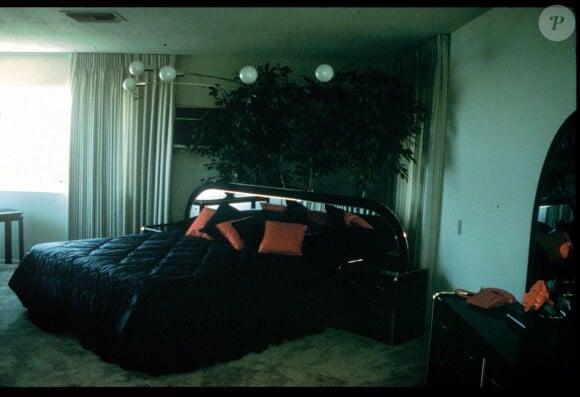 La chambre d'Elvis - Photos de la garçonnière secrète d'Elvis Presley à Palm Springs. Elles ont été prises par le journaliste Roger Asquith il y a 50 ans.