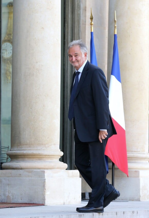 Jacques Attali - Cérémonie de remise de décorations, par Francois Hollande, au Palais de l'Elysée à Paris, le 16 septembre 2014
