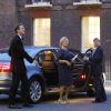 Des allées et venues ont eu lieu aux abords de Clarence House, à Londres, dans la soirée du 17 septembre 2014 pour la soirée des 30 ans du prince Harry.