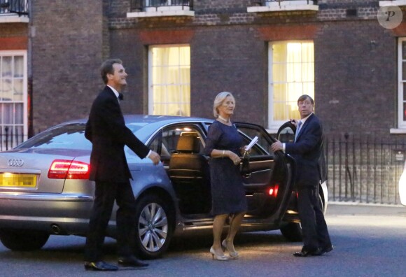 Des allées et venues ont eu lieu aux abords de Clarence House, à Londres, dans la soirée du 17 septembre 2014 pour la soirée des 30 ans du prince Harry.