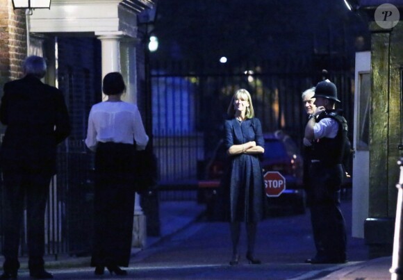 Des allées et venues ont eu lieu aux abords de Clarence House, à Londres, dans la soirée du 17 septembre 2014 pour la soirée des 30 ans du prince Harry.