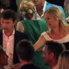 Le chanteur James Blunt et sa femme Sofia Wellesley fêtent une seconde fois leur mariage à Ibiza le 20 septembre 2014