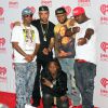 50 Cent, Young Buck, Tony Yayo, Kidd Kidd et Lloyd Bank à l'iHeartRadio Music Festival qui avait lieu au MGM Grand Garden Arena de Las Vegas le 20 septembre 2014.