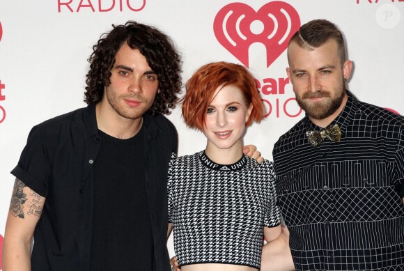 Paramore à l'iHeartRadio Music Festival qui avait lieu au MGM Grand Garden Arena de Las Vegas le 20 septembre 2014.