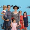 Molly Ringwald en famille à la première du film Les Boxtrolls à Universal City, Los Angeles, le 21 septembre 2014.