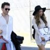 Exclusif - Matthew Morrison et sa fiancée Renee Puente repérés lors d'une séance photo à Los Angeles, le 22 septembre 2014