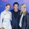 Léa Seydoux, Gaspard Ulliel et Aymeline Valade - Avant-première du film "Saint Laurent" au Centre Georges Pompidou à Paris le 23 septembre 2014.