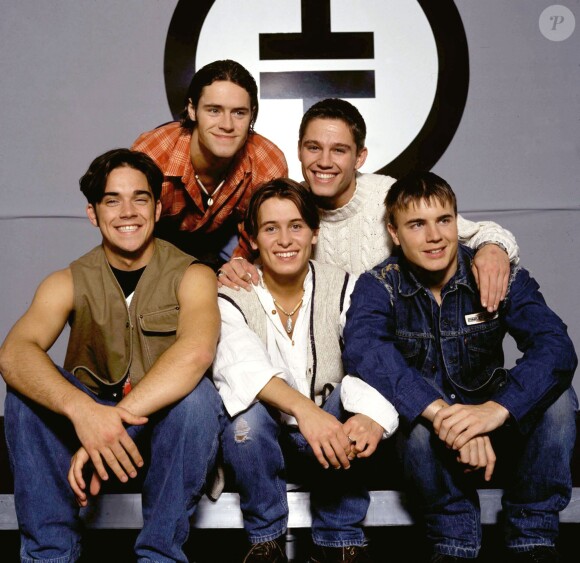 Take That à ses débuts dans les années 1990.