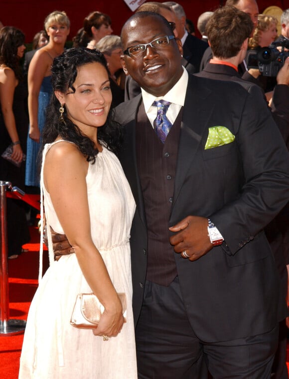 Randy Jackson et sa femme Erika à la 58e cérémonie des Emmy Awards à Los Angeles, le 27 août 2006