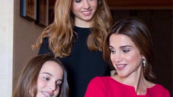 Rania de Jordanie : Sublime avec ses filles Iman et Salma pour leur anniversaire