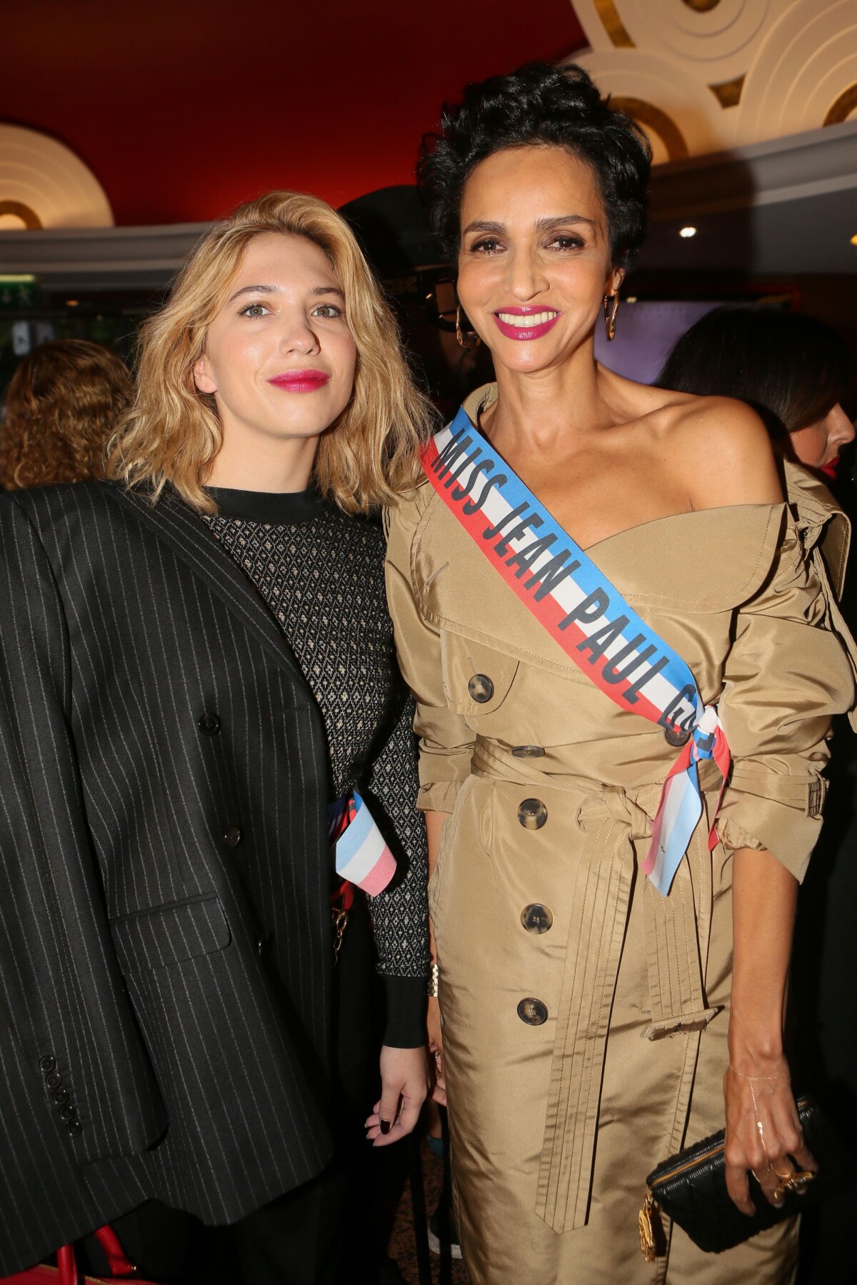 Photo : Farida Khelfa et sa belle-fille Camille Seydoux (soeur de