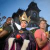 François Trinh-Duc et Fulgence Oueadraogo assistent à la soirée de lancement des animateurs de Halloween organisée à Disneyland Paris, le samedi 27 septembre 2014.