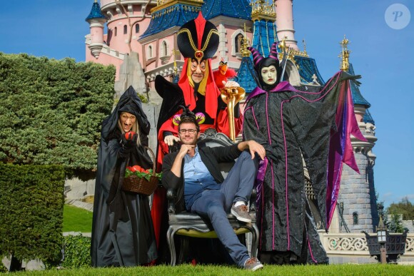 assiste à la soirée de lancement des animateurs de Halloween organisée à Disneyland Paris, le samedi 27 septembre 2014.
