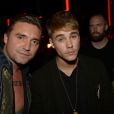 Cyril Perret et Justin Bieber - &nbsp;Inauguration du club L'Arc &agrave; Paris le 2 octobre 2014. 