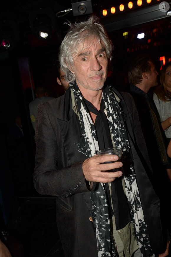 Louis Bertignac - Inauguration de la discothèque L'Arc à Paris le 2 octobre 2014.