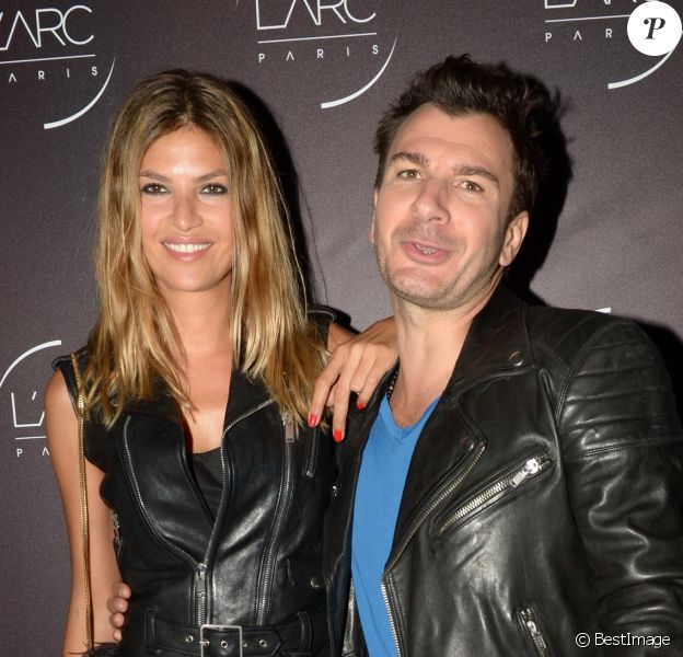 Michaël Youn et sa compagne Isabelle Funaro - Inauguration du club L'Arc à Paris le 2 octobre 2014.