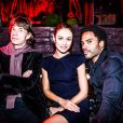 Mick Jagger, Olga Kurylenko et Lenny Kravitz réunis pour l'ouverture de l'Arc à Paris le 2 octobre 2014