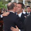 Le prince Albert II de Monaco et le prince Emmanuel-Philibert de Savoie - Cérémonie d'ouverture du 54e Festival de Télévision de Monte-Carlo. Le 7 juin 2014.