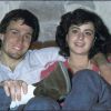 Andrea de Cesaris et sa compagne Laura in 1983. L'ex-pilote de Formule 1 est décédé à Rome après un accident de moto, survenu le 5 octobre 2014