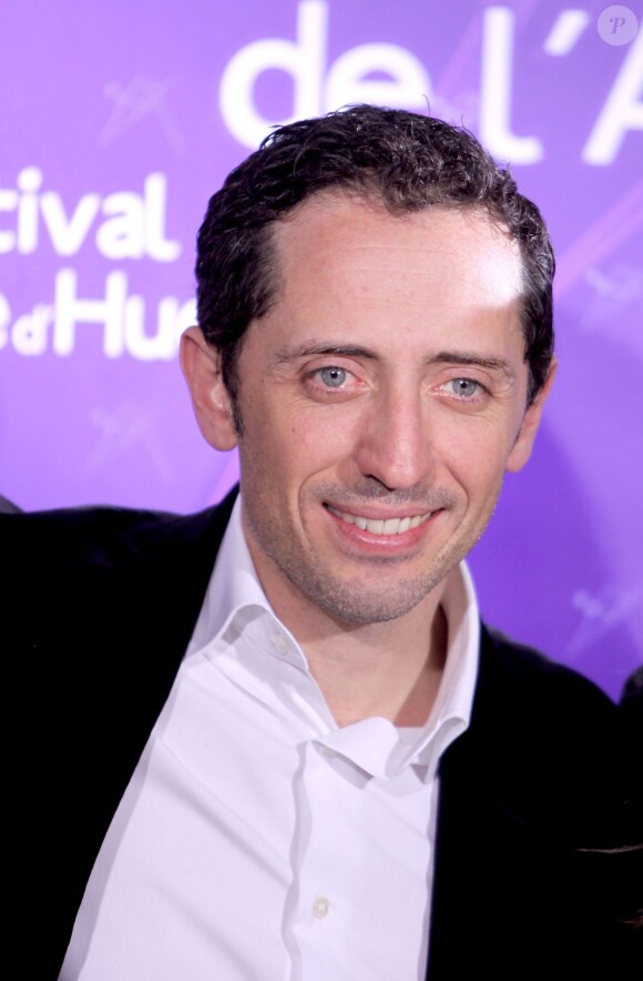 Gad Elmaleh lors du 12e Festival international du film de Comédie à l'Alpe d'Huez le 24 janvier 2009.